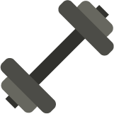 Illustration of a dumbell